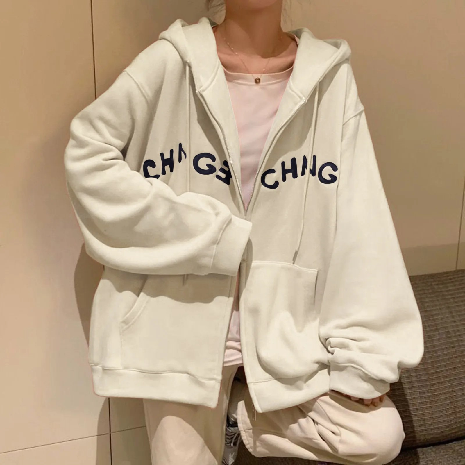 Женские однотонные свитшоты в наличии Высококачественная Асимметричная