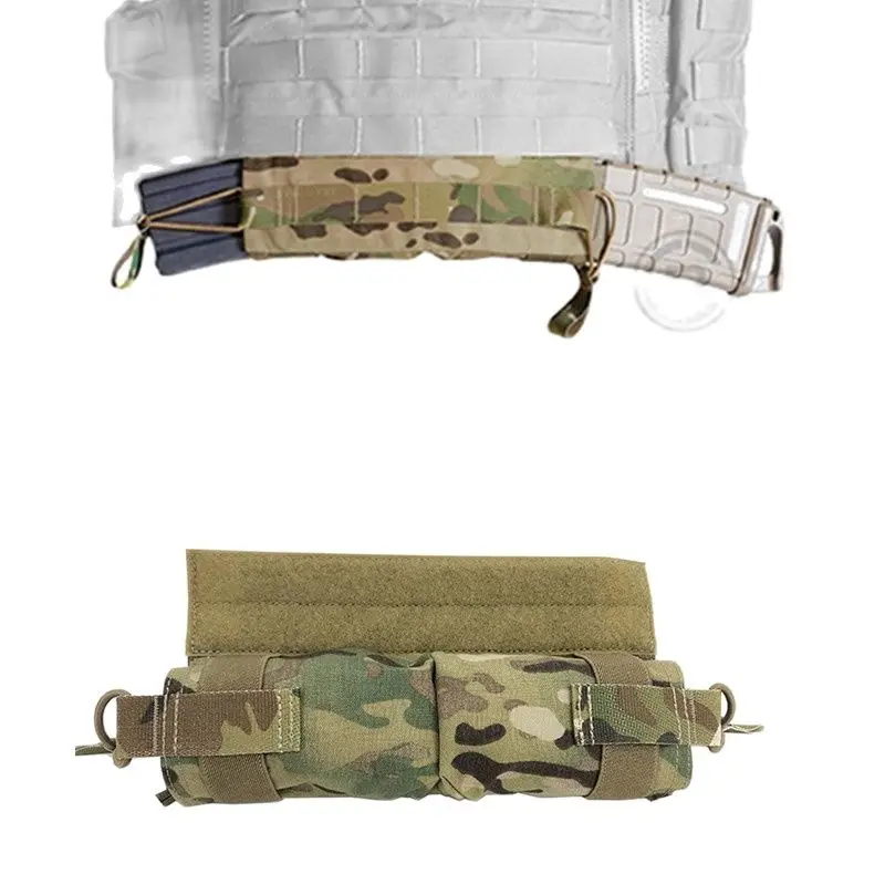 

Outdoor Sports Tactics Two-Way M4 Tactical Magazine Pouches Military Army Vest Accessories Bag Multicam Imported Fabric