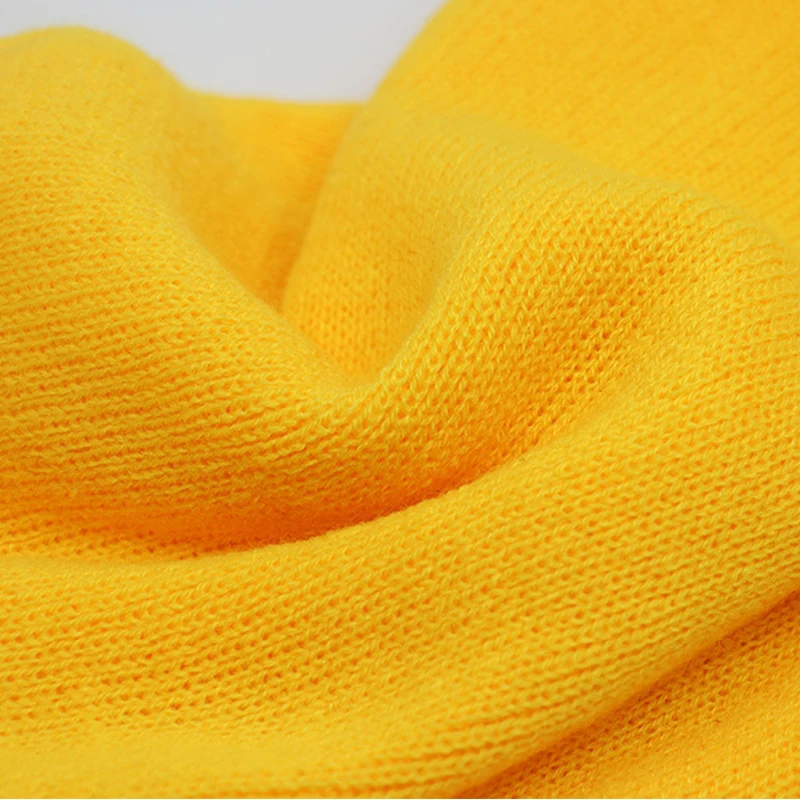 

Casual Winter Acrylic Knitted Hat for Girls Warm Beanies for Woman Melon Cap Adult Hiphop Ski Skullies Cap New Solid Color Hat
