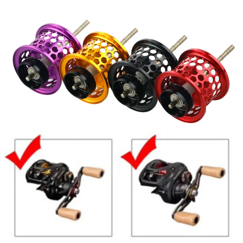 

1pc Fishing Reel Spool Aluminum Alloy Wheel Cup Shallow Spool For Daiwa TATULA CT CS For 1.5~15g Bait Fishing Accessories