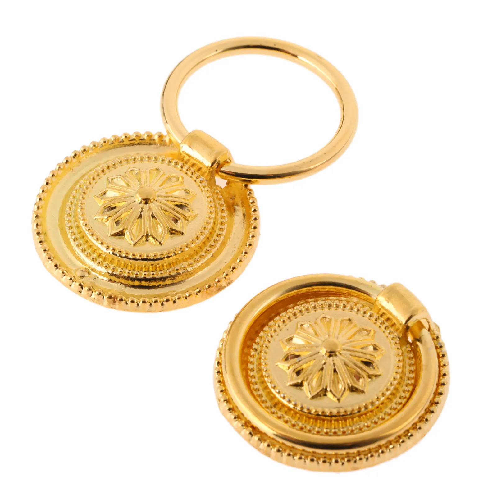 

Ручки для шкафов из цинкового сплава, античная бронза, 30 мм, 2 шт.