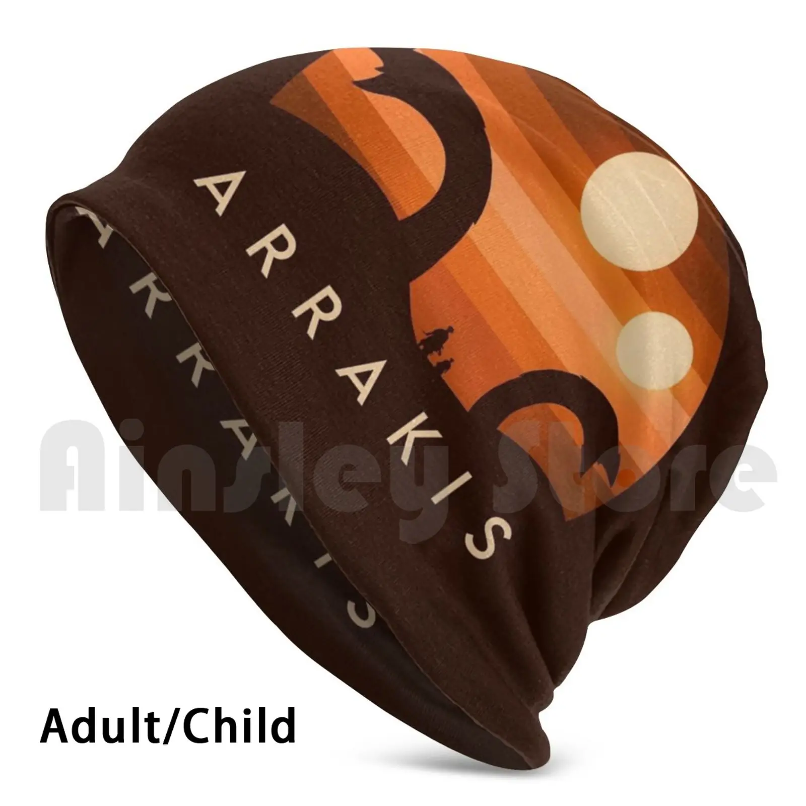 

Arrakis V2 Beanies Pullover Cap Comfortable Atreides Harkonnen Scifi Science Fiction Novel Book Movies Cinema Bird