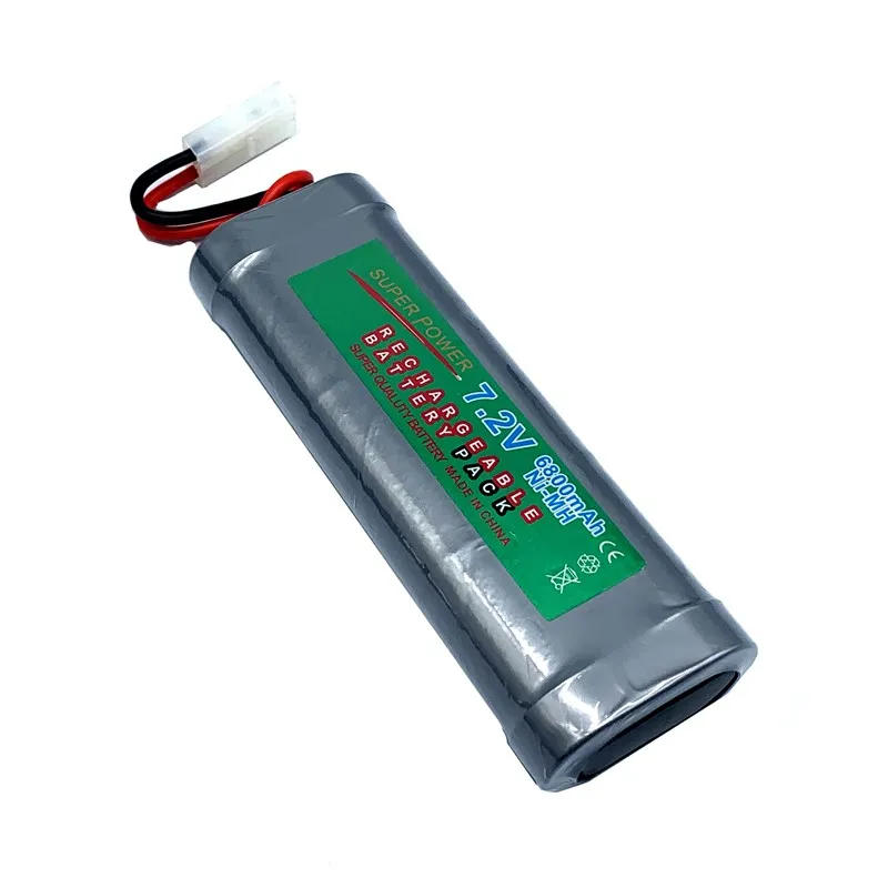 100% плоский автомобильный запасной аккумулятор 6800 мАч 7 2 в NIMH RC