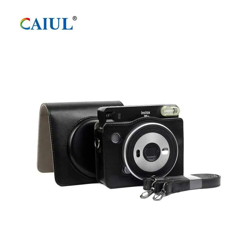 CAIUL защитный чехол для Fujifilm Instax квадратный SQ6 коричневый/румяна