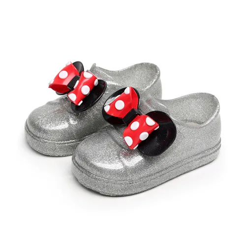 as picture3 Mini Melissa/босоножки для девочек; Новинка; повседневные тонкие туфли с Микки-Маусом и бантом для девочек; прозрачная обувь ярких фруктов; водонепроницаемые прозрачные сандалии; обувь - Цвет: as picture3