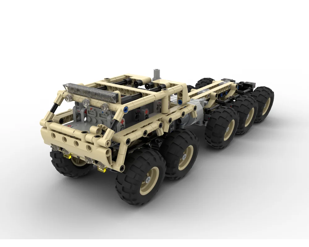 Technology building block moc-25142 &quotdesert snake&quot - 10x10 Tatra RC assembled toy cross country boy Christmas gift | Игрушки и