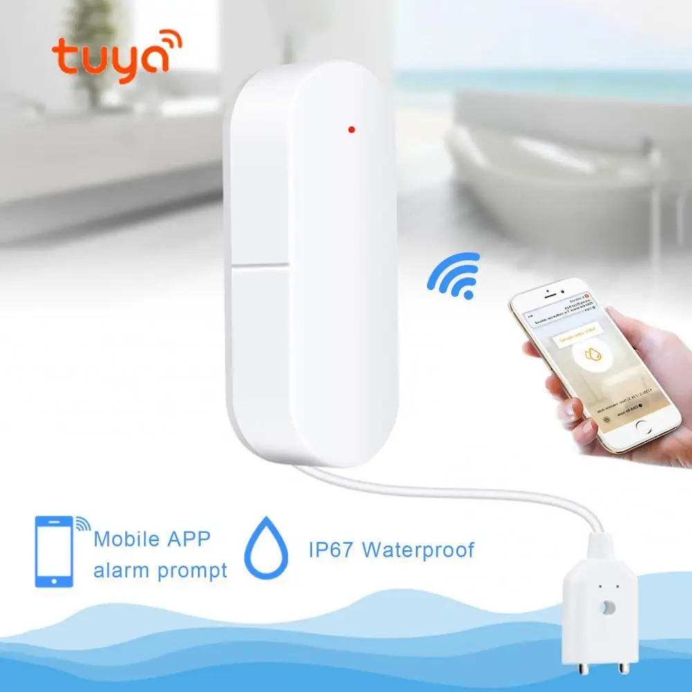 

Смарт-датчик утечки воды с Wi-Fi