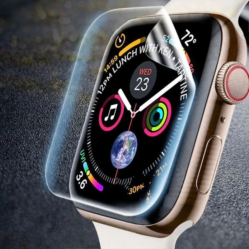 

Screen Protector Film for Apple Watch 6 SE 5 4 40MM 44MM Clear Full Protective Film Not Glass for iWatch Series 3 2 1 38MM 42MM