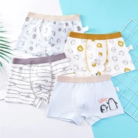 childrens underwear for kids cartoon shorts cotton underpants boys panties car penguin pattern 4pcs lot