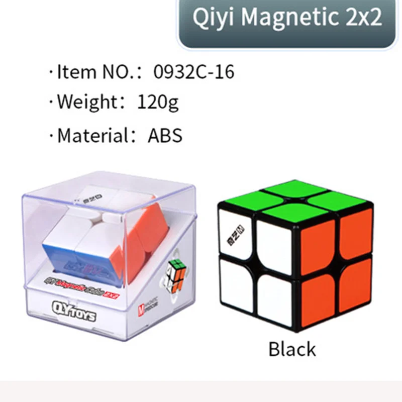 

Магнитная детская игрушка Qiyi, 2x2 Mofangge 2x2x2 MS, скоростной кубик, магниты без наклеек, магнитный кубик, обучающие игрушки