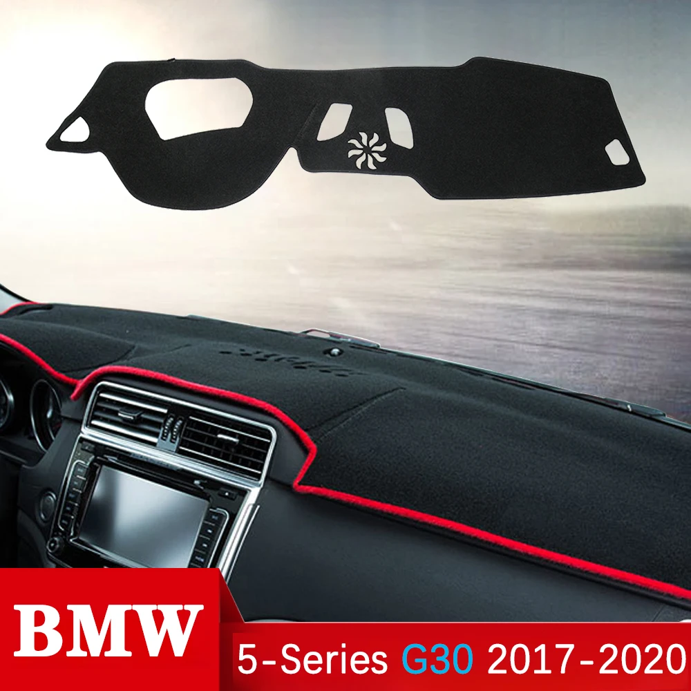 

For BMW 5 Series G30 2017 2018 2019 2020 Anti-Slip Mat Dashboard Cover Pad Dashmat Carpet Cape Accessories 520i 525i 530i 540i