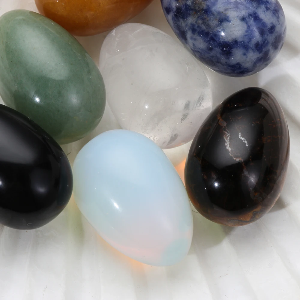 1 шт. натуральный кристалл аметиста КВАРЦ ЯЙЦО узорами мяча мини орнамент шара