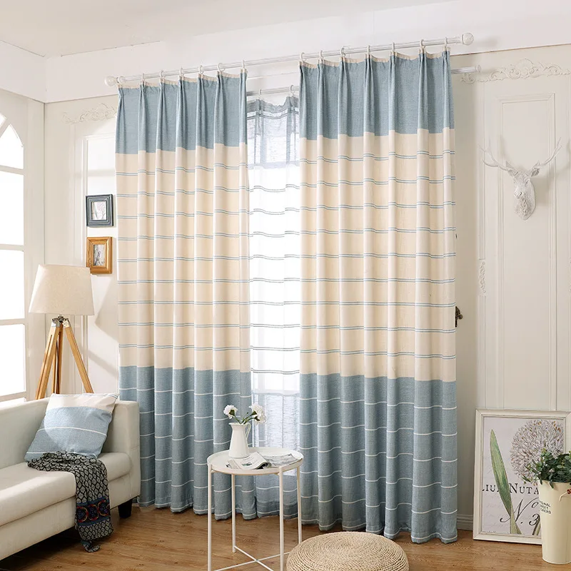 

Simple and Modern Curtains for Living Dining Room Bedroom Chenille Shading Style Curtains Translucidus (Shading Rate 41%-85%)