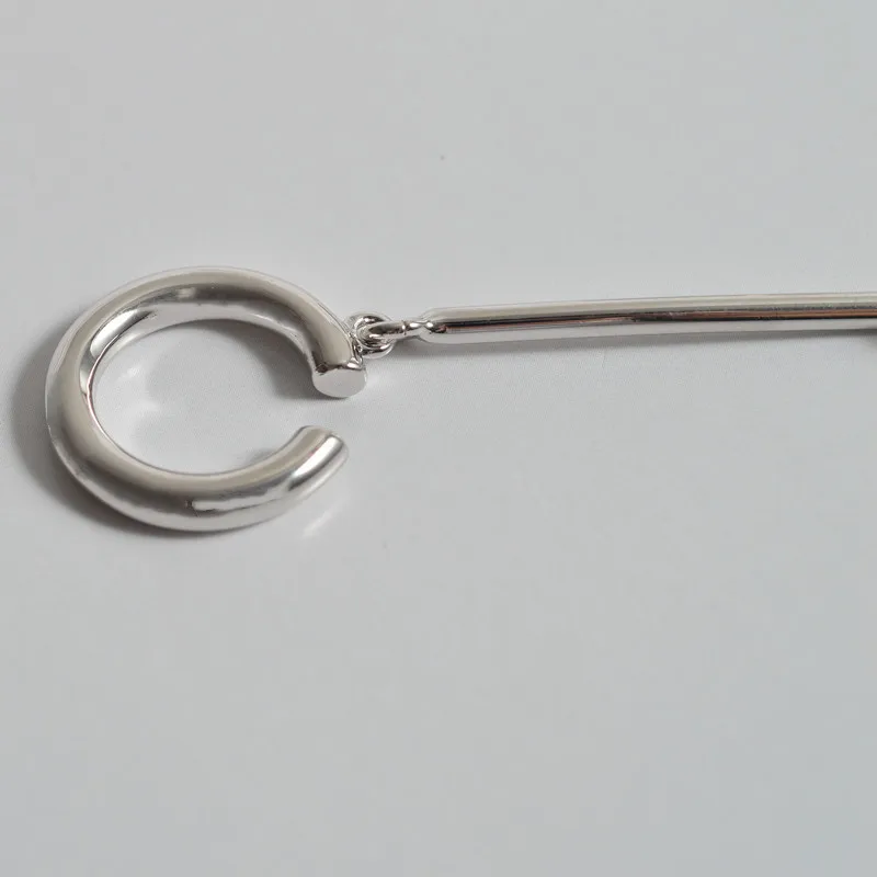 

Brass With 18k Gold Real Pearl Long Drop Earrings Women Jewelry Party T Show Gown Runway rare Korean Japan Trendy INS