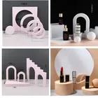 Реквизит для фотосъемки в виде сетки, геометрический, красный, розовый, белый