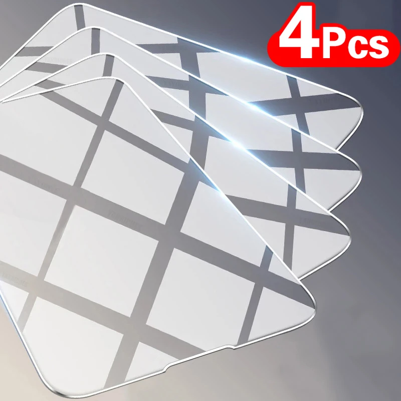 

4PCS Full Cover Protective Tempered Glass For iPhone 11 12 13 Pro Max Glass Screen Portector For iPhone X XS XR 6 7 8 Plus Glass
