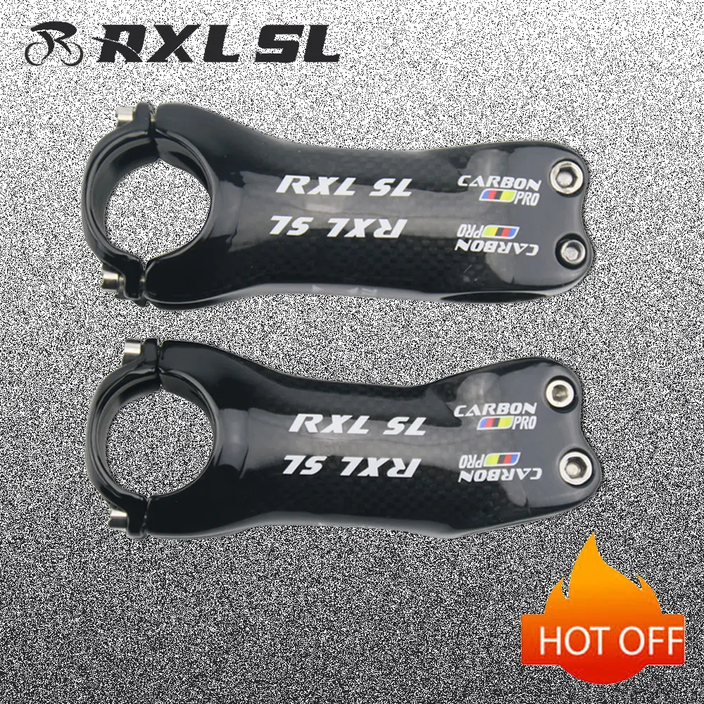 RXL SL Mtb углеродный стержень 1 1/8 &quotдорожный руль для велосипеда стебли 31 8 мм 3K