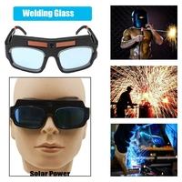 auto darkening welding glasses eye protection solar power automatic dimming argon arc welding goggle mask helmet welder glasses