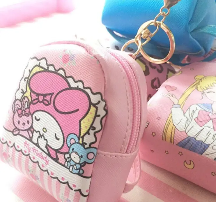 1 шт. креативный My Melody Pudding Cinnamoroll Собака маленькие Две звезды маленький ранец стильное портмоне для монет подвеска фигурка игрушки подарок