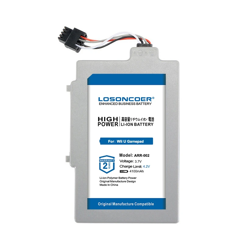 4100mAh Replacement Battery WUP-002 ARR-002 For Nintendo Wii U GamePad Controller Joystick Batteries |