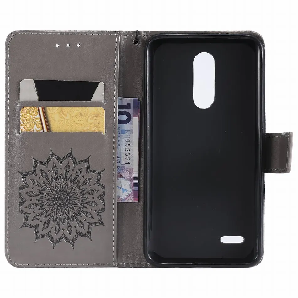 Кожаный чехол с отделением для карт LG V10 V20 V30 V40 K7 K8 2018 K10 2017 G3 Mini G6 G7 ThinQ Q6 Q8 X Power Stylus 2 3