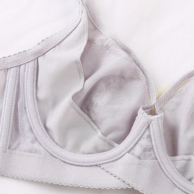 Женщин 3/4 чашки косточках НЕДОПОЛНЯЮЩУЮ Кружева Вышивка бюстгальтер женское