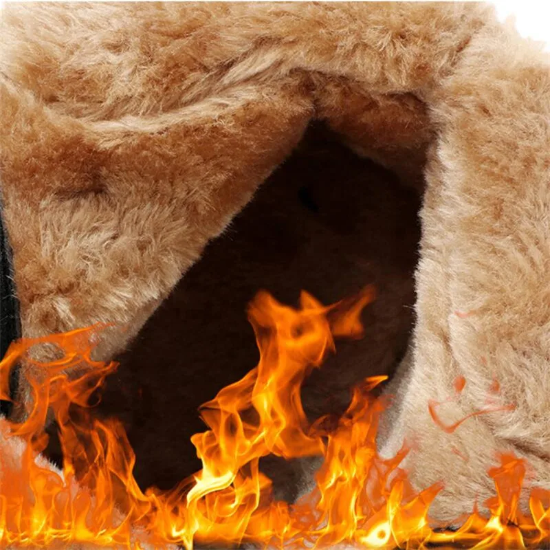 Высококачественные зимние новые кожаные ботильоны мужские ботинки в байкерском