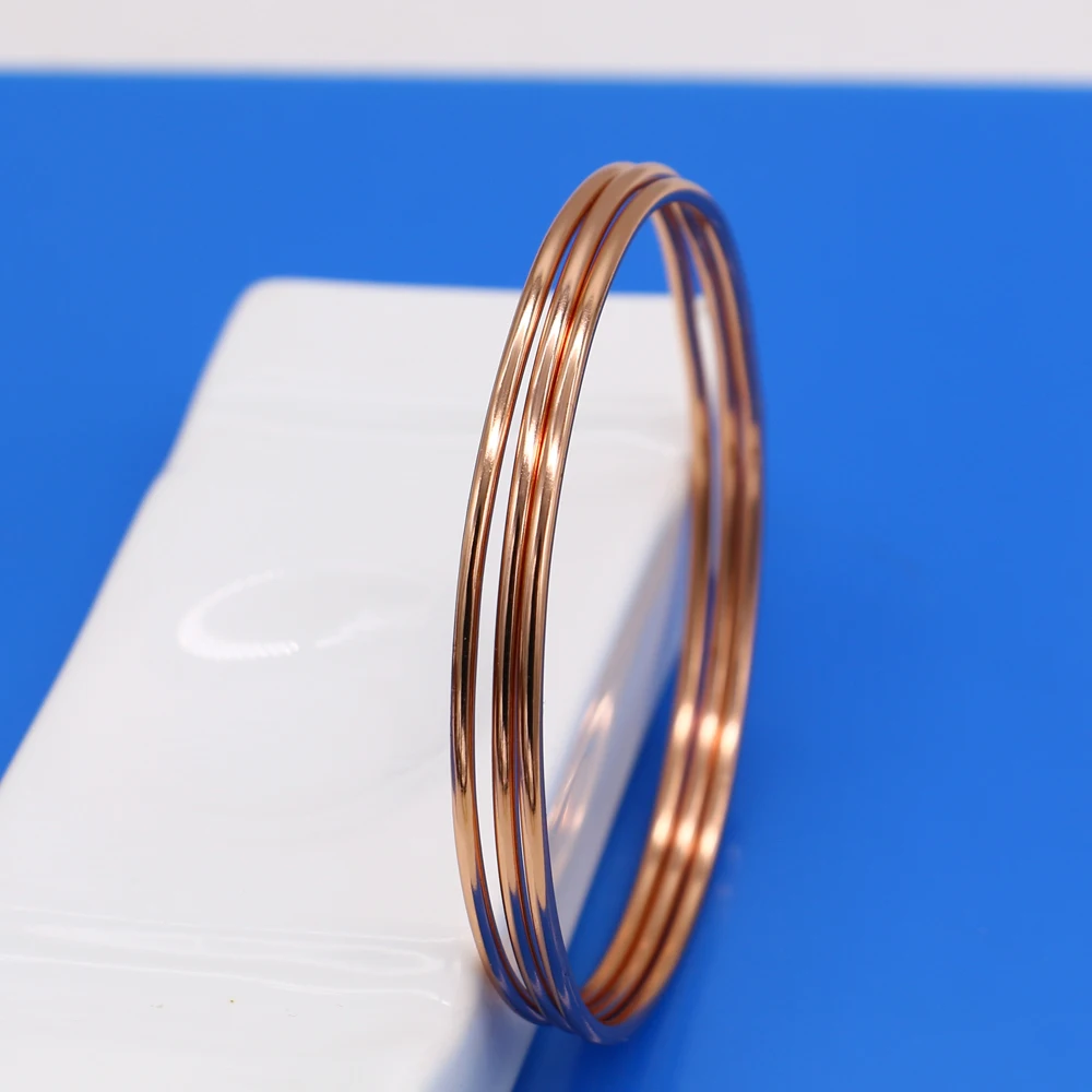 Женский браслет и из серебра 925 пробы модные ювелирные изделия 2 мм простой с