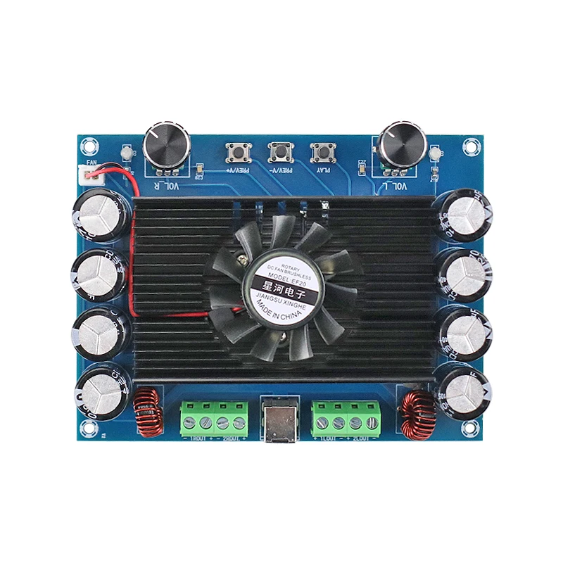 Автомобильная Плата усилителя мощности TDA7850 с Bluetooth четырехканальный 4*50 Вт