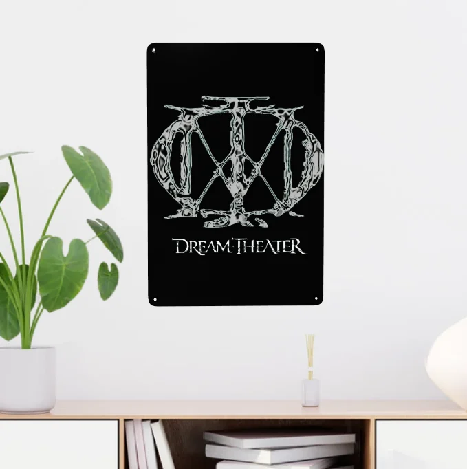 

Dream Theater 'Distance Over Time Vintage Metal Signs Tin Signs Decor for Bar Pub Club Cave Wall Decoration