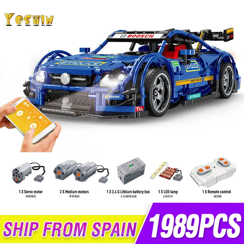 Высокотехнологичная игрушечная машинка MOULD KING 13073 моторизованная модель