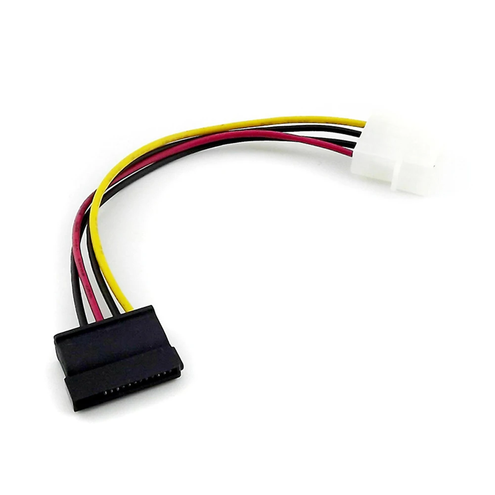 IDE 4 контактный штекер на последовательный ATA SATA 15 гнездовой адаптер питания