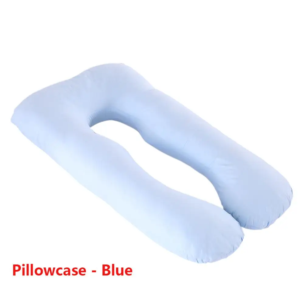 Pillowcase - Blue 130*70 см подушка для кормления для беременных и кормящих(наволочка того же размера на выбор, 8 цветов - Цвет: Pillowcase - Blue