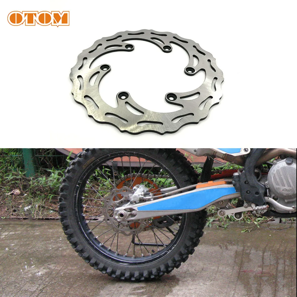 Задние тормозные диски OTOM Motocross 220 мм роторы для KTM 125 150 200 250 300 350 400 450 501 фонарь XCW