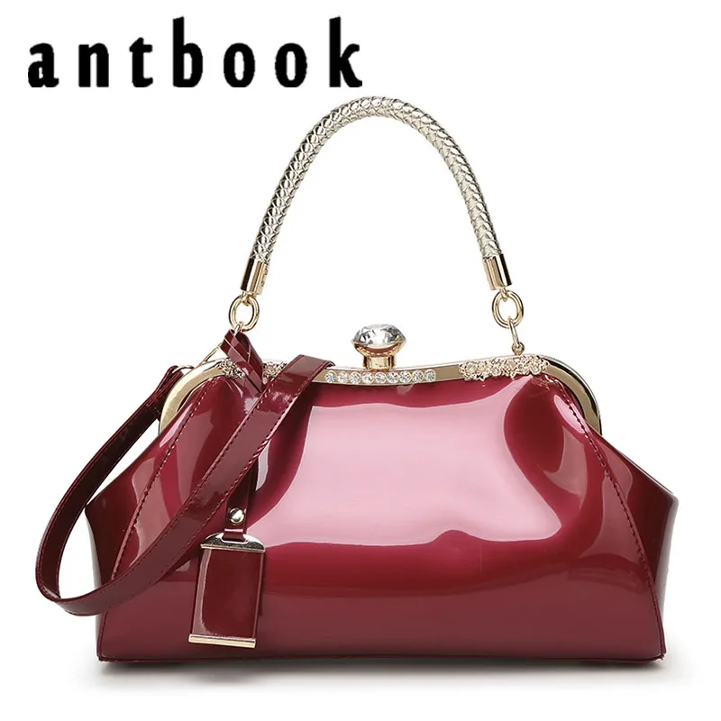 ANTBOOK высококачественные однотонные женские сумки новые брендовые дизайнерские