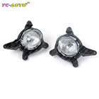 Автомобиль левый и правый переднего бампера Туман светильник дневного вождения туман светильник для KIA Sportage 2009 2010 2011 2012 противотуманных фар автомобиля-Стайлинг