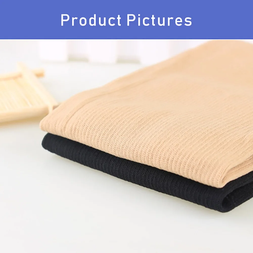 Чулки компрессионные с открытым носком до колена на молнии | Спорт и развлечения