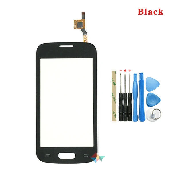black With Tool 4," для samsung Galaxy Star Pro S7262 GT-S7262 S7260 GT-S7260 сенсорный экран дигитайзер Переднее стекло объектив сенсорная панель+ инструмент - Цвет: black With Tool