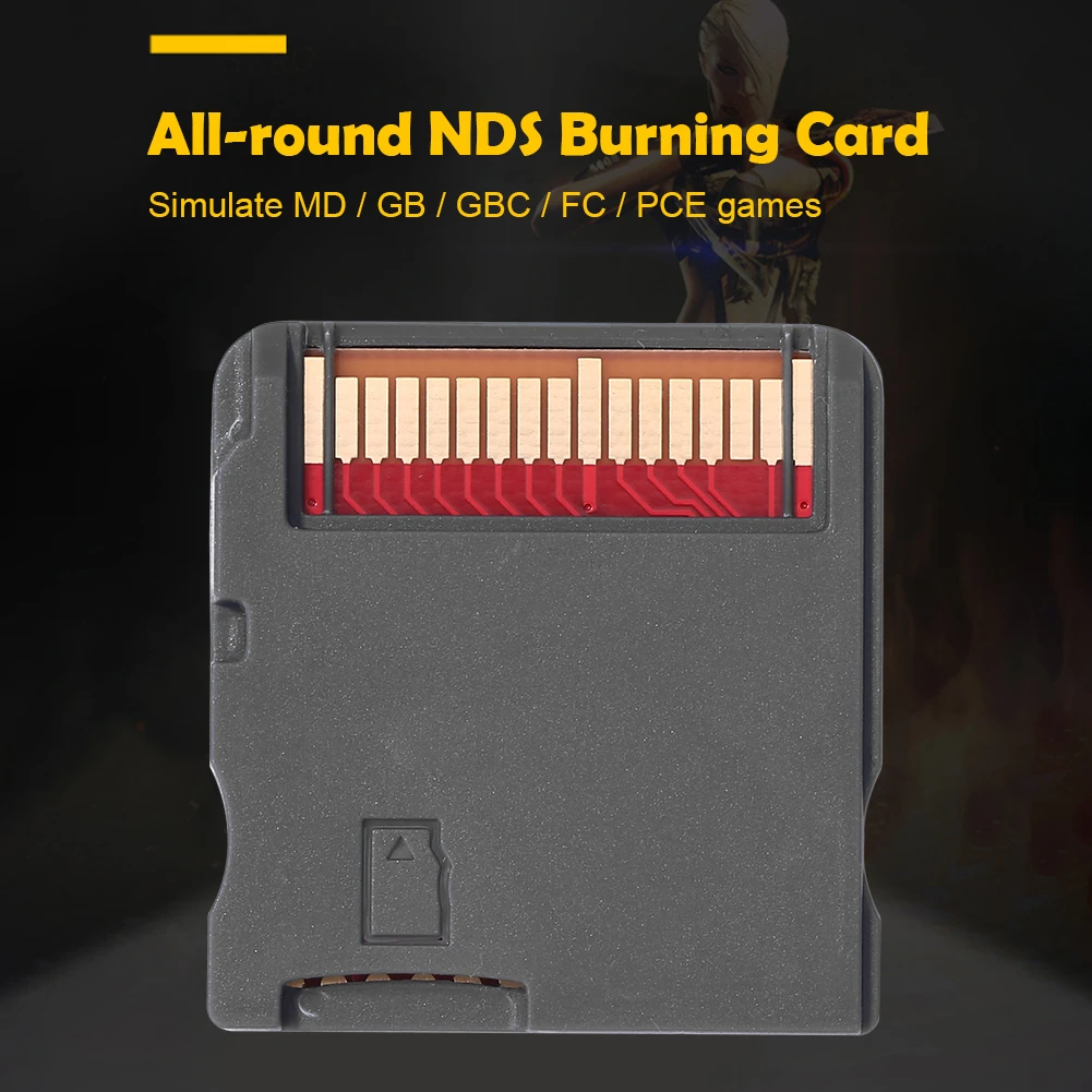 Карта памяти R4 для видеоигр устройство загрузки карт Nintendo NDS MD GB GBC FC PCE с TF картой 8