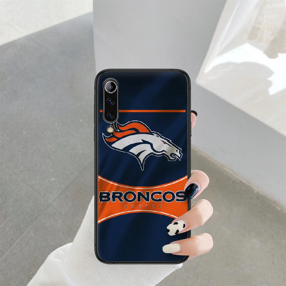 

Denver Bronco American Football Phone Case For Xiaomi Mi Note 10 A3 9 MAX 3 A2 8 9 Lite Pro Ultra black Shell Soft Funda