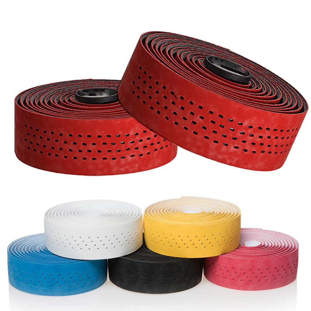 

Bicycle Handlebar Belt Bicycle Accessories Feel Super Soft Bicycle Handlebar Tape Breathable Hole Non-slip Road Bike Grip Tape