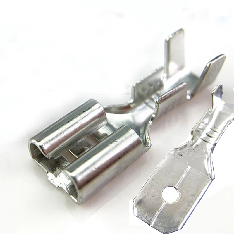 Обжимные клеммы лопатка папа/мама 100 шт./100 пар соединители для электрической