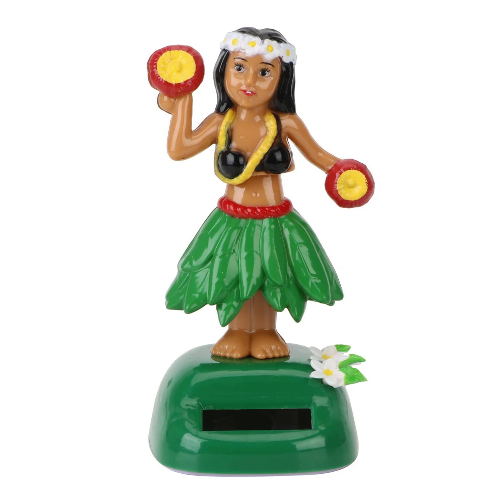 Игрушка Hula на солнечной батарее с вращающейся головой украшение салона