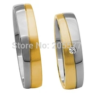 2014 the best custom gold color health wedding jewelry engamgent and wedding rings sets for him and her