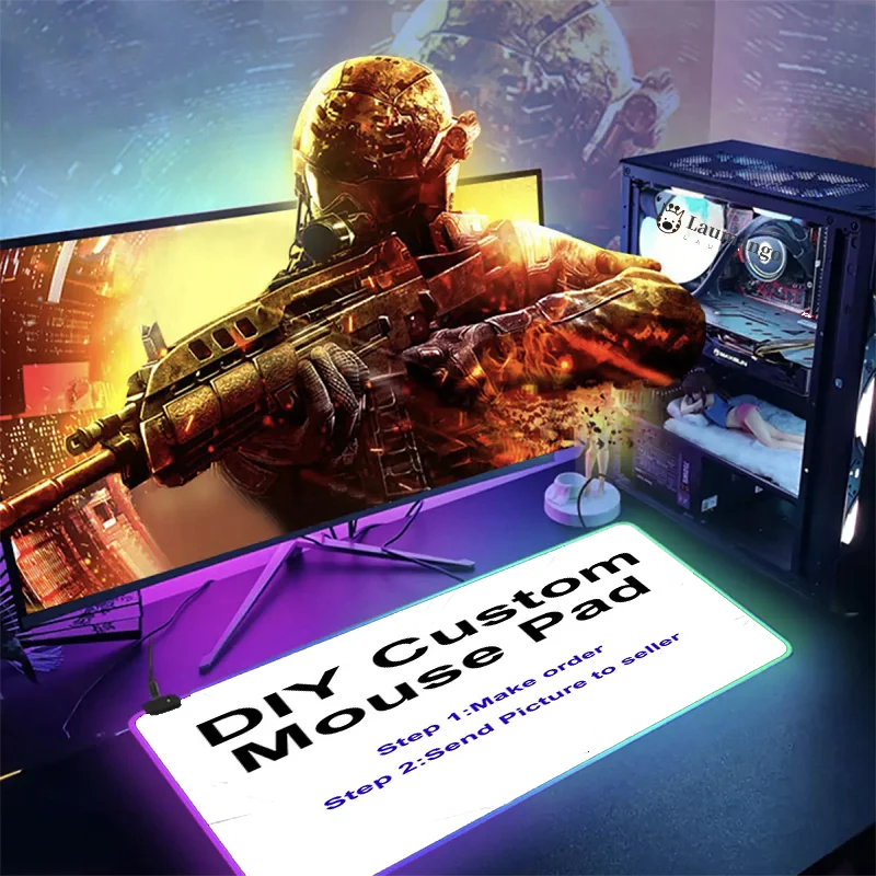 RGB индивидуальный персонализированный собственный дизайн фотографий коврики