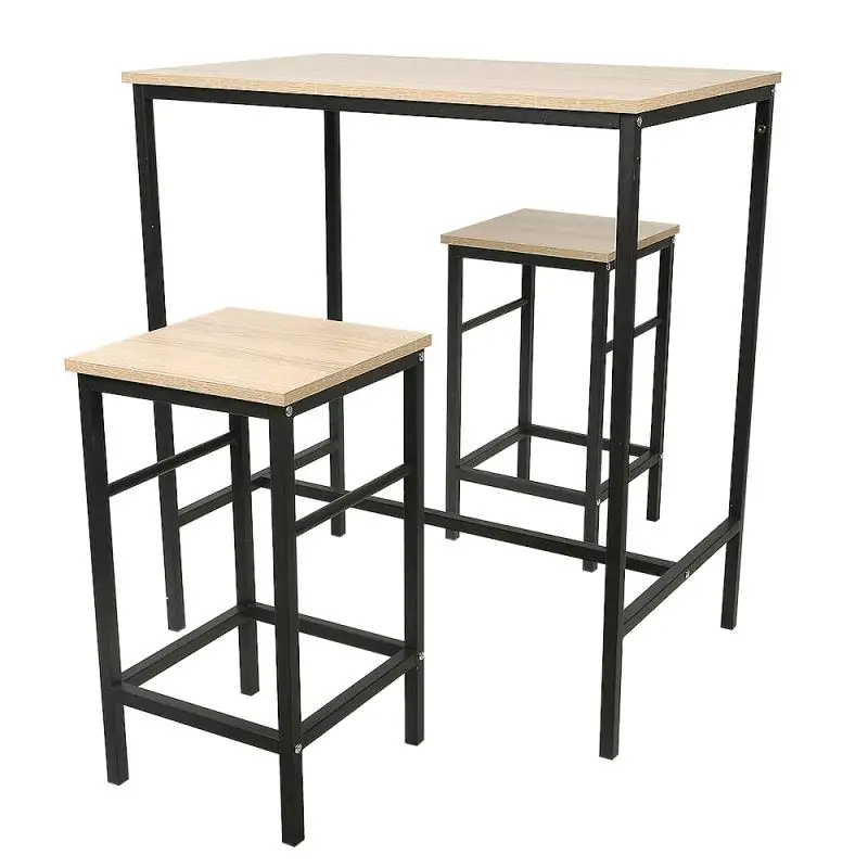 

Наборы обеденных столов и стульев, обеденный стол в скандинавском стиле с 2 стульями, набор мебели из массива дерева для отелей и кухни