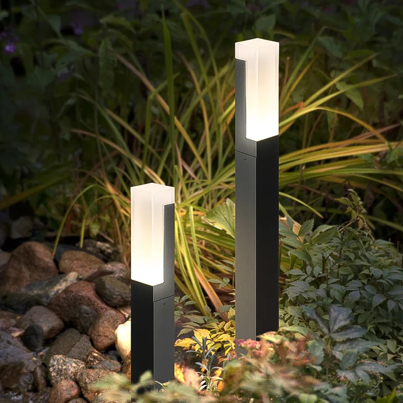 

Modern outdoor landscape lighting, courtyard lamp, lawn lamp, LED electric porch lamp, raincoat cultivation street lamp.