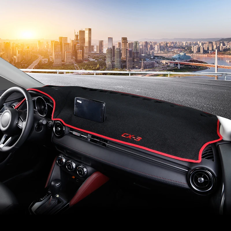 Коврики для приборной панели автомобиля Mazda CX3 CX 3 2015 2016 2017 2018 2019 2020 2021 2022 |