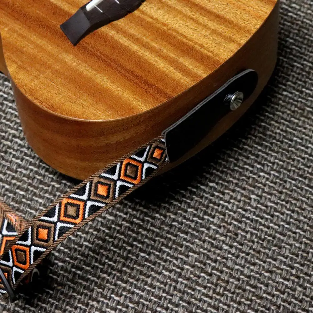 elektrische gitarre strap nationalen stil gürtel mit schräg studs für akustische gitarre bass ukulele schulter gurt free global shippin