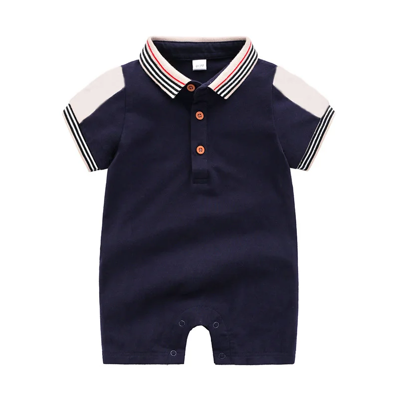 Летний комбинезон костюм для младенцев короткие комбинезоны хлопковая одежда